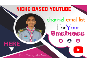 provide niche based targeted email list for your business