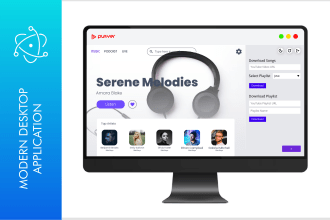 create modern desktop application using electron js