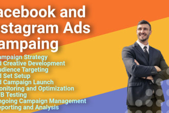 create and manage your facebook and instragram ads campaign