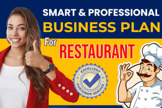 build a complete restaurant business plan for startups