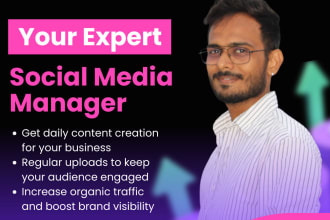 serve as your dedicated social media manager