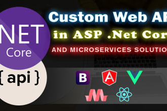 develop and fix bugs in angular and net, asp net core