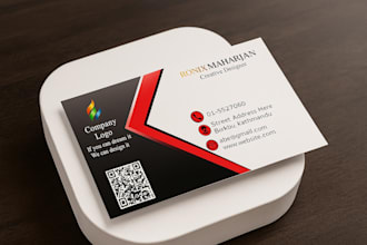create unique visiting card and business card