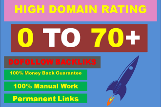 build high quality dofollow seo backlinks on high DR sites