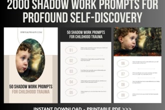 provide you with 2000 shadow work prompts for  self discovery