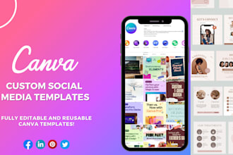 design professional and editable canva design