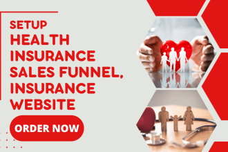 generate health insurance medical life insurance leads setup health sales funnel
