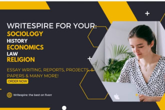 write history, economics, sociology, philosophy, law paper, essay