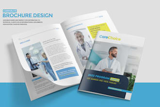 design amazing corporate brochure