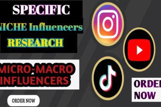 find your perfect niche micro,macro influencers