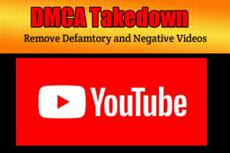 remove takedown content on youtube under dmca