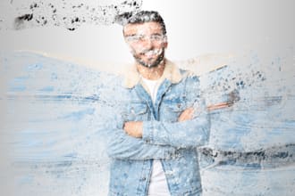 create dispersion and smoke effect