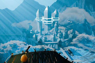 create 3d environment, scene, assets, concept art