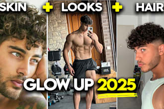 make unattractive men look attractive with my glow up program