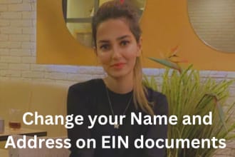 change name and address on your ein documents on irs