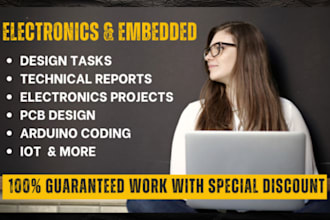 do electrical electronics engineering pcb design arduino programming iot project