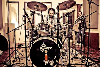 record the best drummers, professional hifi studio, reggae, ska, hiphop and more