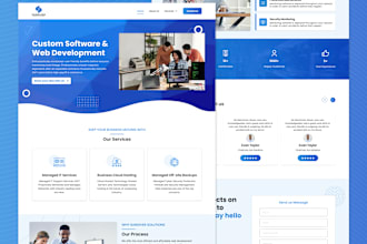 setup modern website design or blog on wordpress