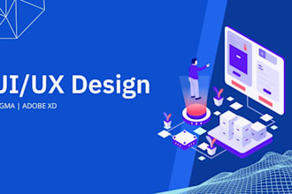 create website UI UX design
