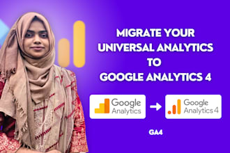migrate universal analytics to google analytics 4 or set up ga4 with GTM