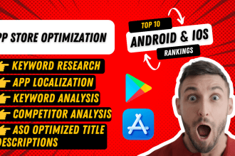 do aso to rank your app or game for android and IOS in top 10