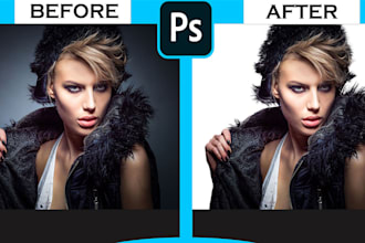 remove the background using photoshop
