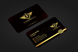 do luxury modern minimalist business card and logo design