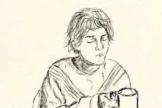 a digital art portrait