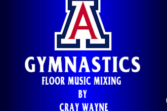cut, mix your music for a gymnastics floor routine