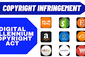 remove copyright and infringing listings,trademark infringement listings by dmca