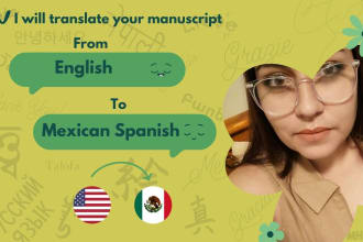 translate your manuscript or book