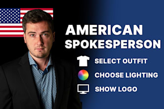create a studio quality spokesperson video