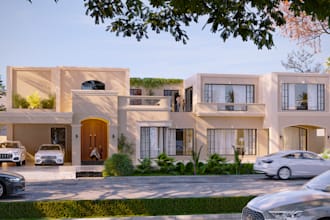 architect, 3d exterior modeling and visualization