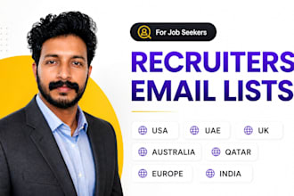 provide hiring professionals email list for your job search