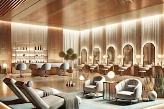 write detailed beauty, massage spa, salon, health and fitness business plan