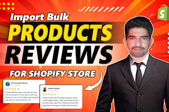 import bulk reviews in your shopify store