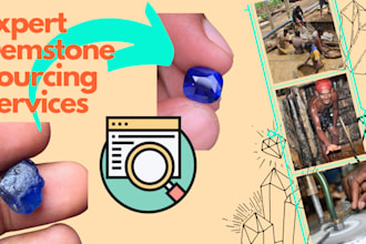 do custom curated gemstone sourcing