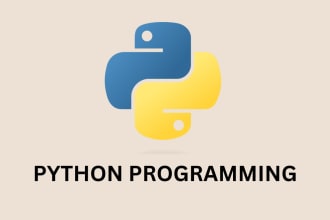 create a python application,API,script,program,bot