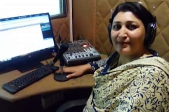 provide radio and fm experienced urdu voiceovers and mms