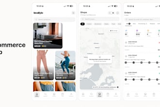 design and develop a modern ecommerce android app
