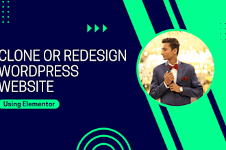 copy clone or duplicate websites into wordpress