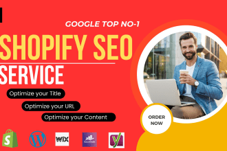 do advance shopify seo and ecommerce se0 with perfect on page optimization