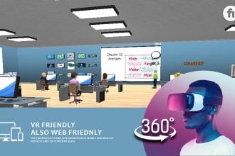 develop metaverse website for university, college, school