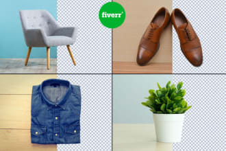 professionally remove background from image, white, cut out photos