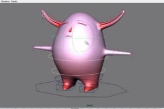 3d rigging for you and ready for animation