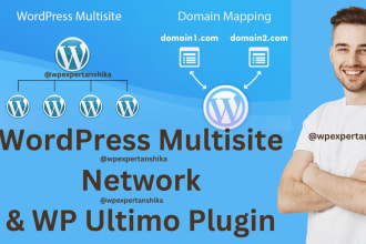 setup wordpress multisite network