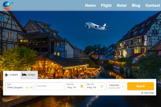 create flights and hotel booking affiliate websites for passive income