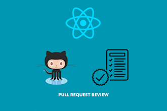 review your pull request for your react app