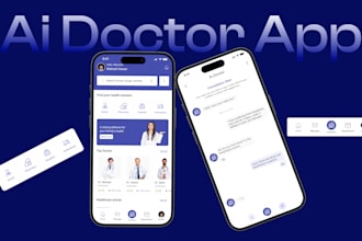 design for a medical, health, and pharmacy app