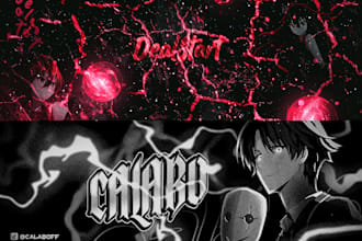 create professional rage design for twitch, youtube, discord, kick